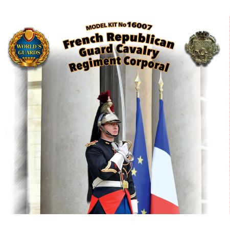 GARDE REPUBLICAIN FRANCAIS REGIMENT DE CAVALERIE CAPORAL 1/16