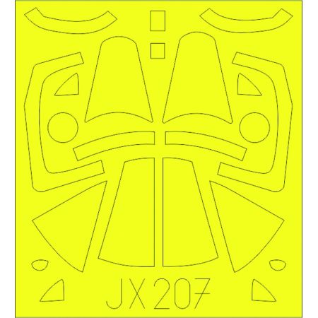 EDUARD JX207 F4U-1D (TAMIYA) 1/32