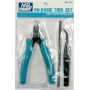 BTF-001 - Basic Tool Set (Nipper, Angled Tweezer, File) for Plastic Model Kits