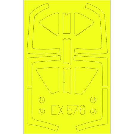 EDUARD EX576 HARRIER T.2/T.4/T.8 (KINETIC) 1/48
