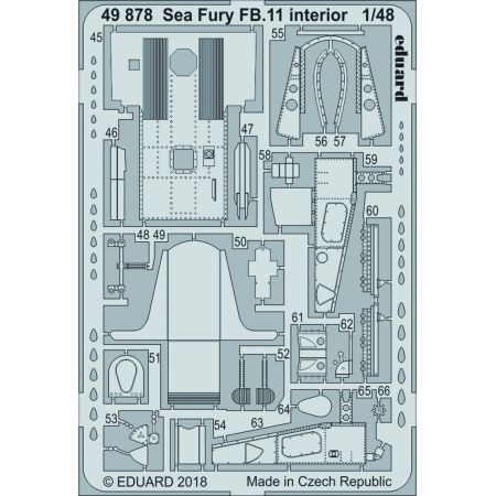 [HC] - Sea Fury Fb.11 Interior 1/48