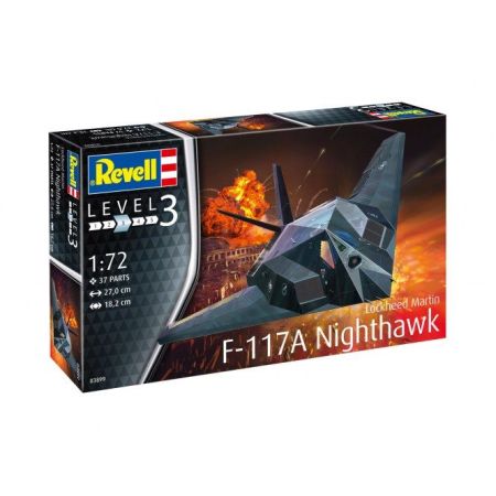 F-117A NIGHTHAWK STEALTH FIGHTER 1/72