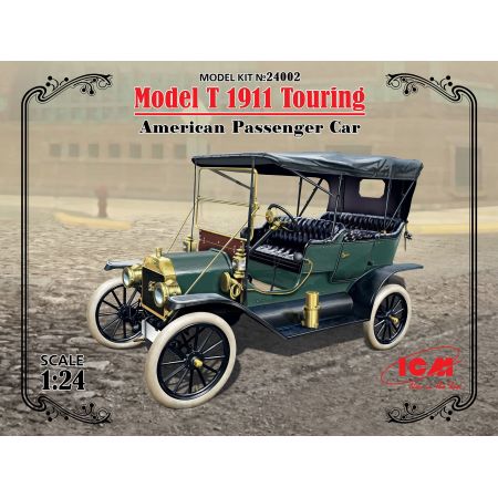 ICM 24002 MODEL T 1911 TOURING, AMERICAN PASSENGER CAR  1:24