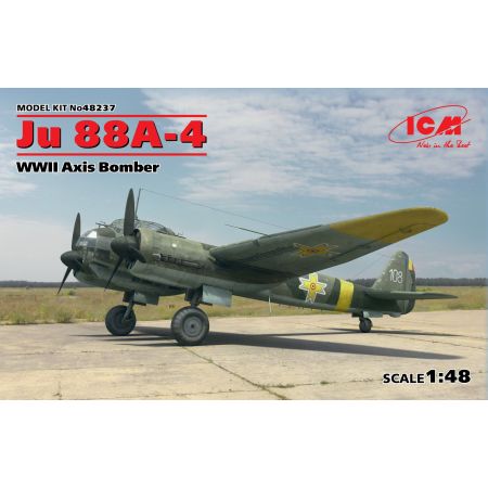 JU 88A-4 WWII AXIS BOMBER 1/48