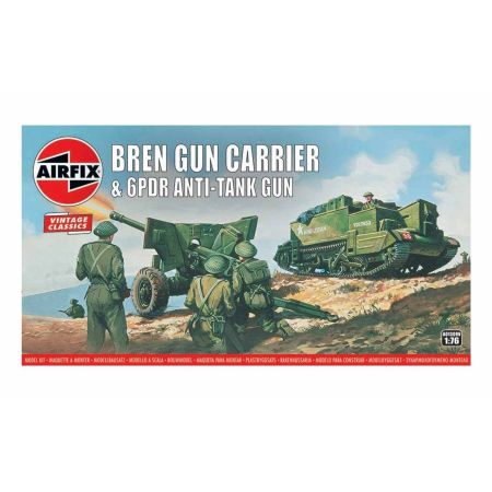 Airfix A01309V - Bren Gun Carrier & 6PDR Anti-Tank Gun 1/76