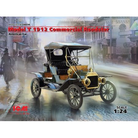 MODEL T 1912 ROADSTER COMMERCIAL 1/24