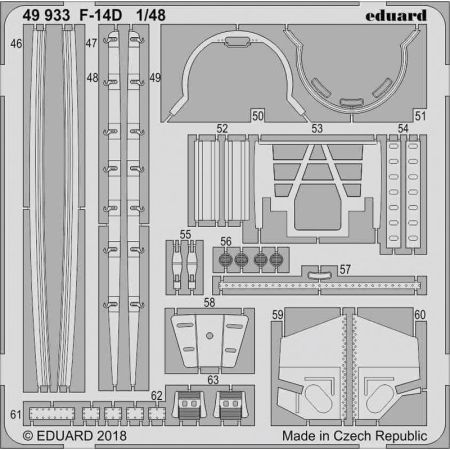 EDUARD 49933 F-14D (TAMIYA) 1/48