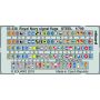 ROYAL NAVY SIGNAL FLAGS STEEL 1/700