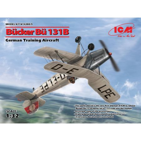 BUCKER BU 131B GERMAN TRAINING AIRCRAFT 1/32