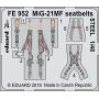 Mig-21mf Seatbelts Steel 1/48
