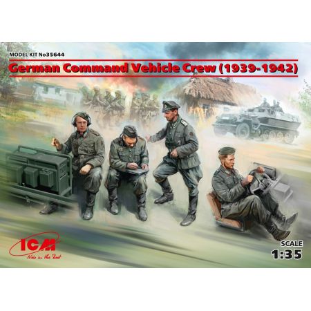 German Command Vehicle Crew (1939-1942) 1/35