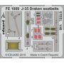 EDUARD FE1009 J-35 DRAKEN SEATBELTS STEEL (HASEGAWA) 1/48