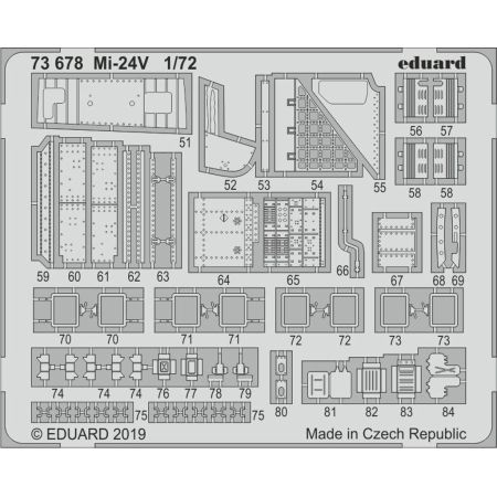 EDUARD 73678 MI-24V (ZVEZDA) 1/72