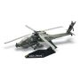 MONOGRAM AH-64 APACHE HELICOPTER - SNAP TITE KIT DE MODÈLE REVELL À ASSEMBLER 1/72
