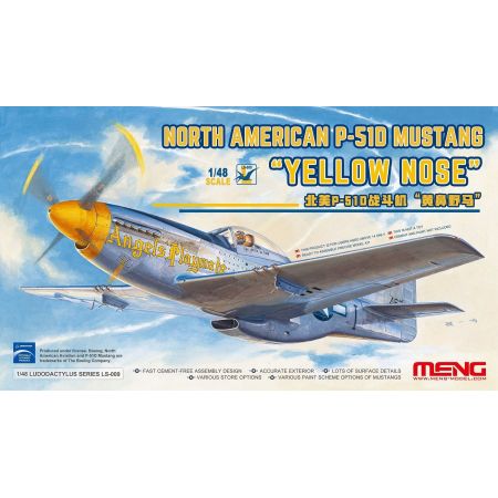 North American P-51D Mustang Yellow Nose 1/48
