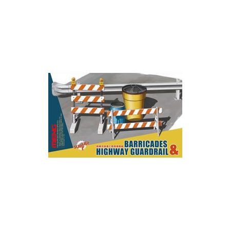Barricades & Highway Guardrail 1/35