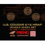 U.S.Cougar 6x6 MRAP Vehicle Wheel Set 1/35