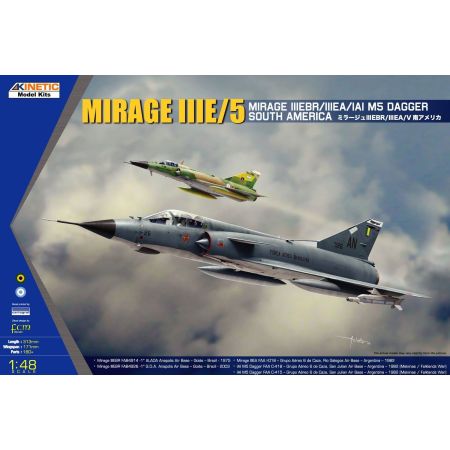 Kinetic 48052 South American Mirage III/V 1/48