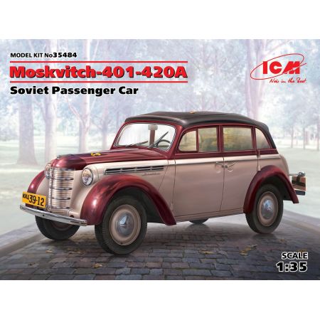 Moskvitch-401-420A, Soviet Passenger Car 1/35