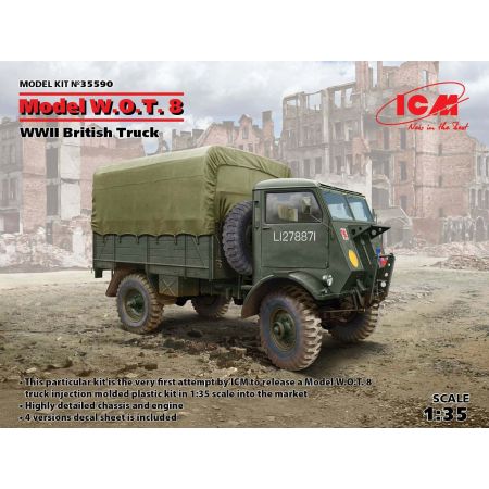 Model W.O.T. 8, WWII British Truck 1/35