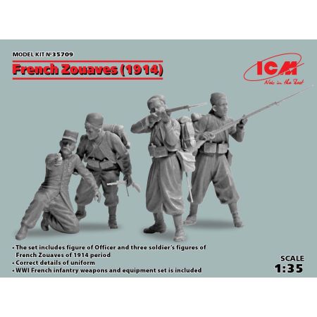 French Zouaves (1914) 1/35