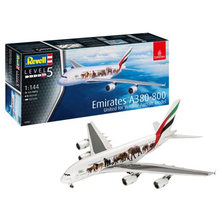 Airbus A380-800 Emirates Wild Life 1/144