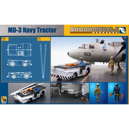 MD-3 NAVY Tractor 1/48