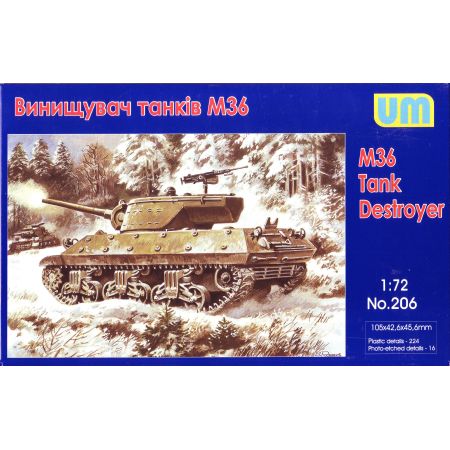 M36 tank destroyer 1/72