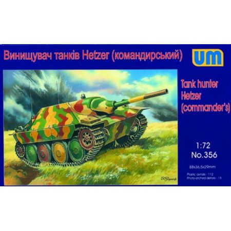 Tank hunter Hetzer 1/72