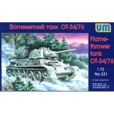 OT-34/76 Flamethrower Tank 1/72