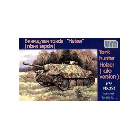 Tank Hunter Hetzer (late version) 1/72