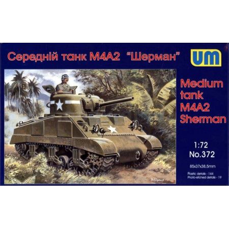 M4A2 Sherman medium tank 1/72