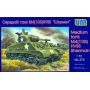 Medium tank M4(105) HVSS 1/72