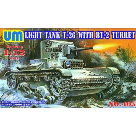 T-26 mit BT-2 Turret 1/72