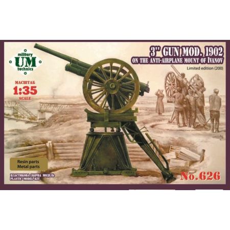 3 inch gunmodel 1902/ Limited edition 1/35