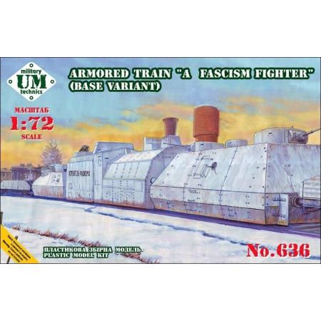 Armored train A Fascism Fighter base version 1/72