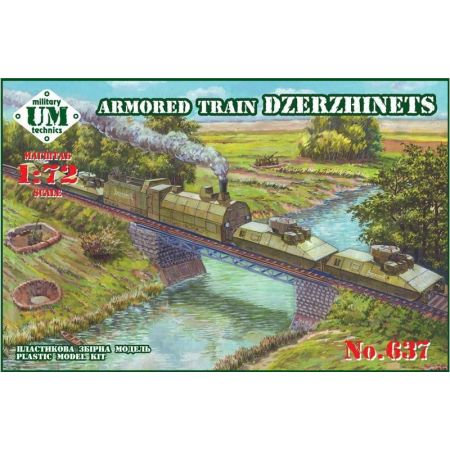 Armored train Dzerzhinets 1/72