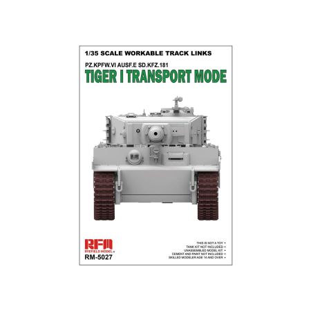 Tiger I Transport Workable Track Links 1/35