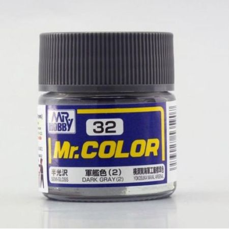 C-032 - Mr. Color  (10 ml) Dark Gray (2)