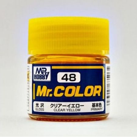 C-048 - Mr. Color  (10 ml) Clear Yellow