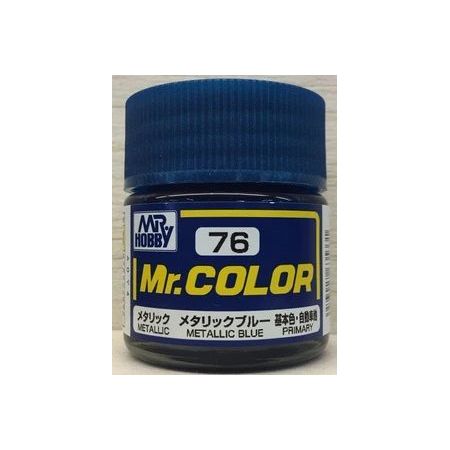 C-076 - Mr. Color  (10 ml) Metallic Blue