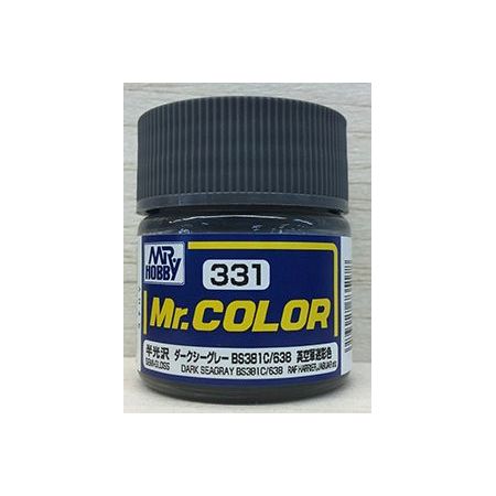 C-331 Mr. Color  (10 ml) Dark Seagray BS381C 638