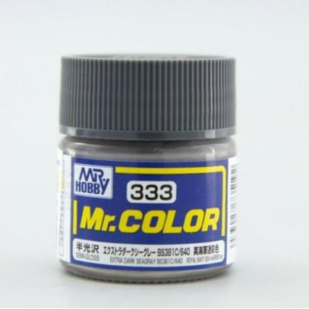 C-333 Mr. Color  (10 ml) Extra DarK Seagray BS381C 640 