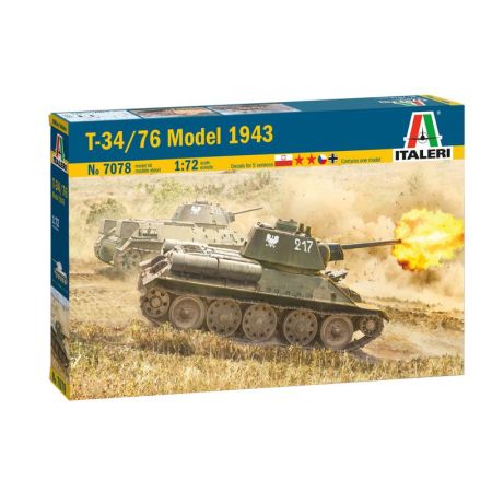 T-34/76 Modele 1943 1/72