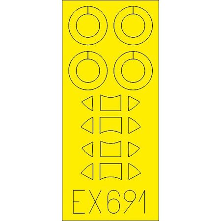 EDUARD EX691 TIGER MOTH (AIRFIX) 1/48