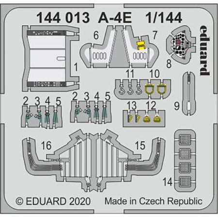 EDUARD 144013 A-4E (EDUARD/PLATZ) 1/144