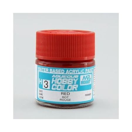 H-003 - Aqueous Hobby Colors  (10 ml) Red