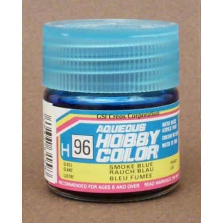 H-096 - Aqueous Hobby Colors  (10 ml) Smoke Blue