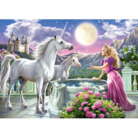 Princess and her UnicornsPuzzle 120 Tei