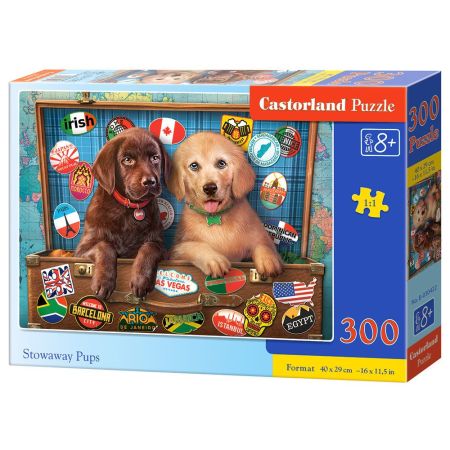 Stowaway Pups Puzzle 300